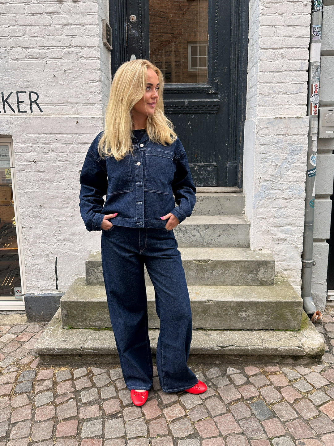 Secondhand Luna Denim Jeans - Dark Blue
