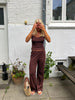 Anna Loungewear Pants - Dark Brown