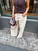Marly Bag Small - Glossy Burgundy