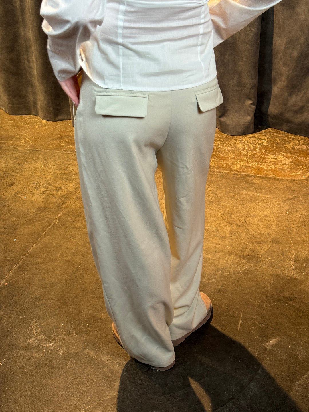 Nora Pants - Foam White