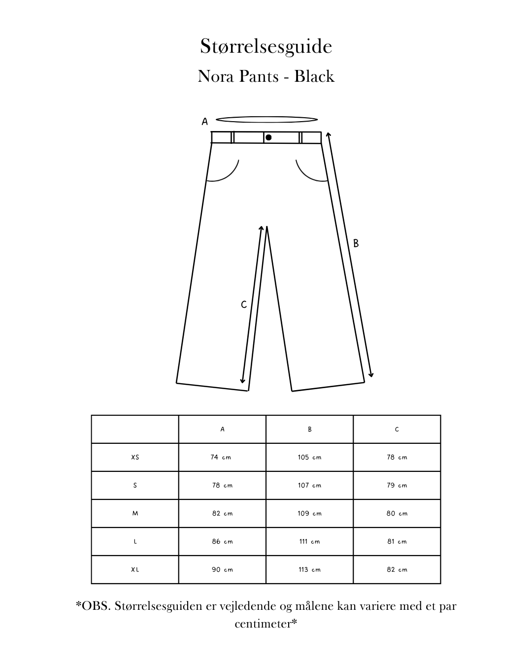 Nora Pants - Black