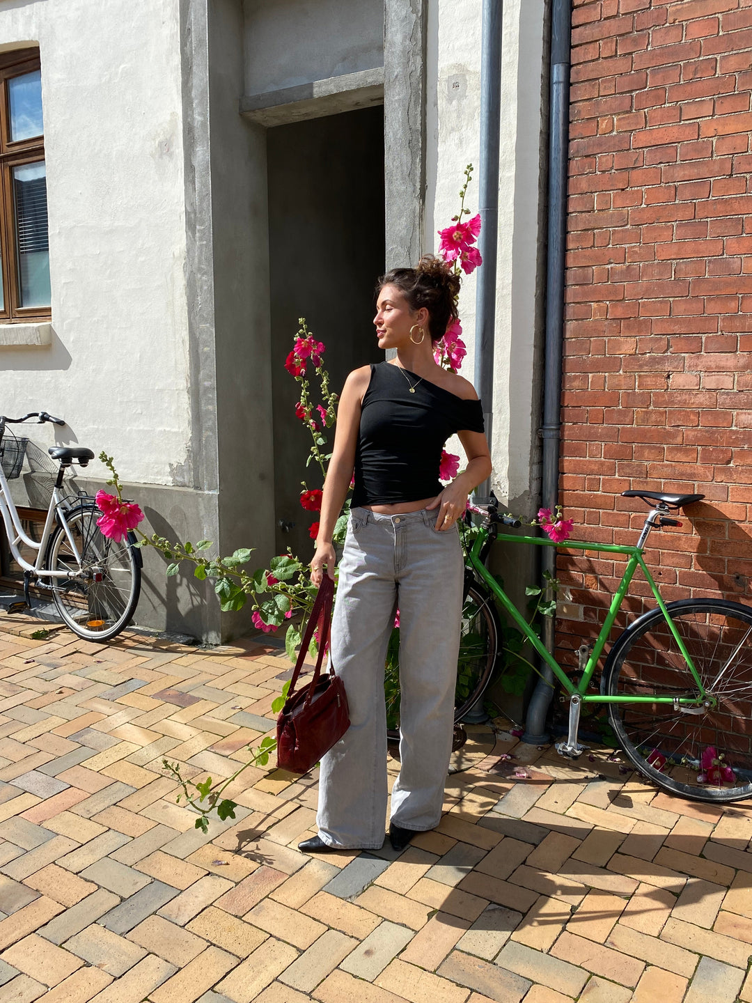 Secondhand Luna Denim Jeans - Light Grey