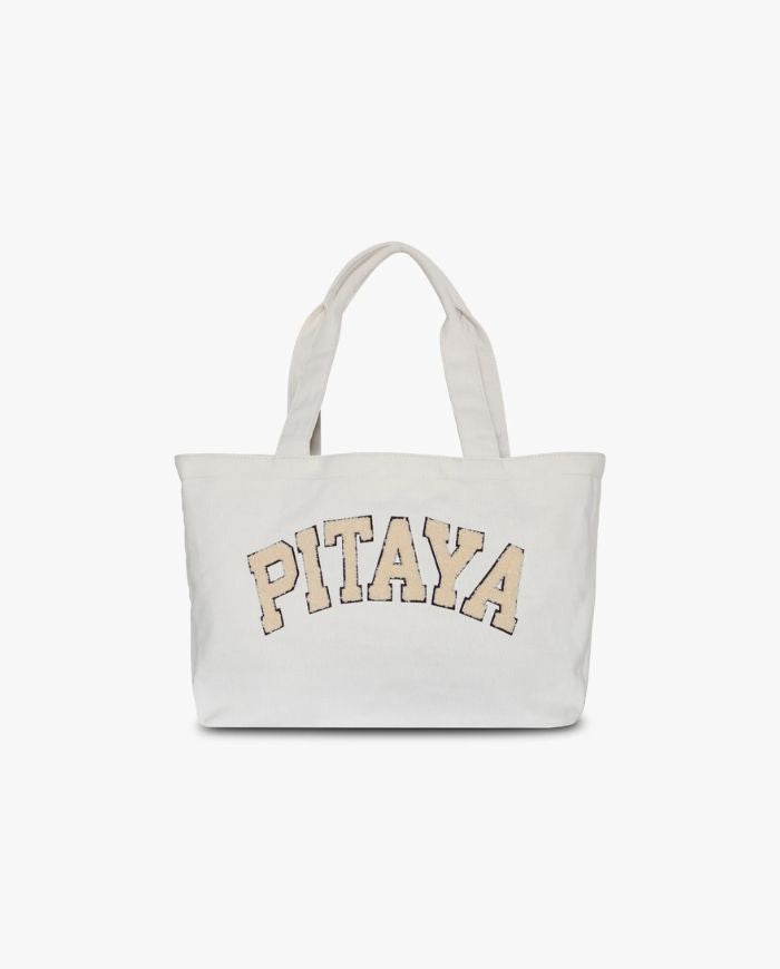 Vilma Tote Bag Medium - Off White Teddy