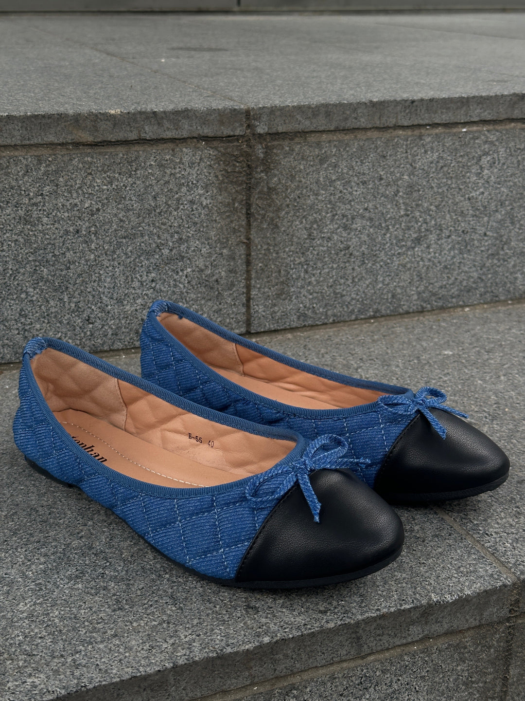 Eva Ballerina - Navy