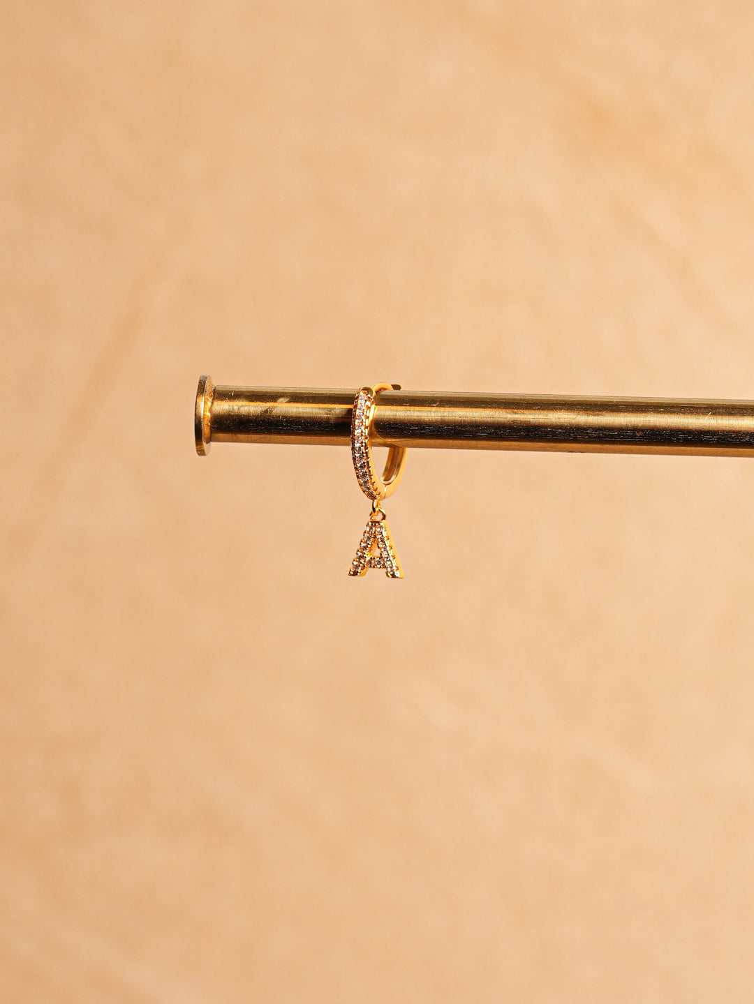 Letter Earring - Gold