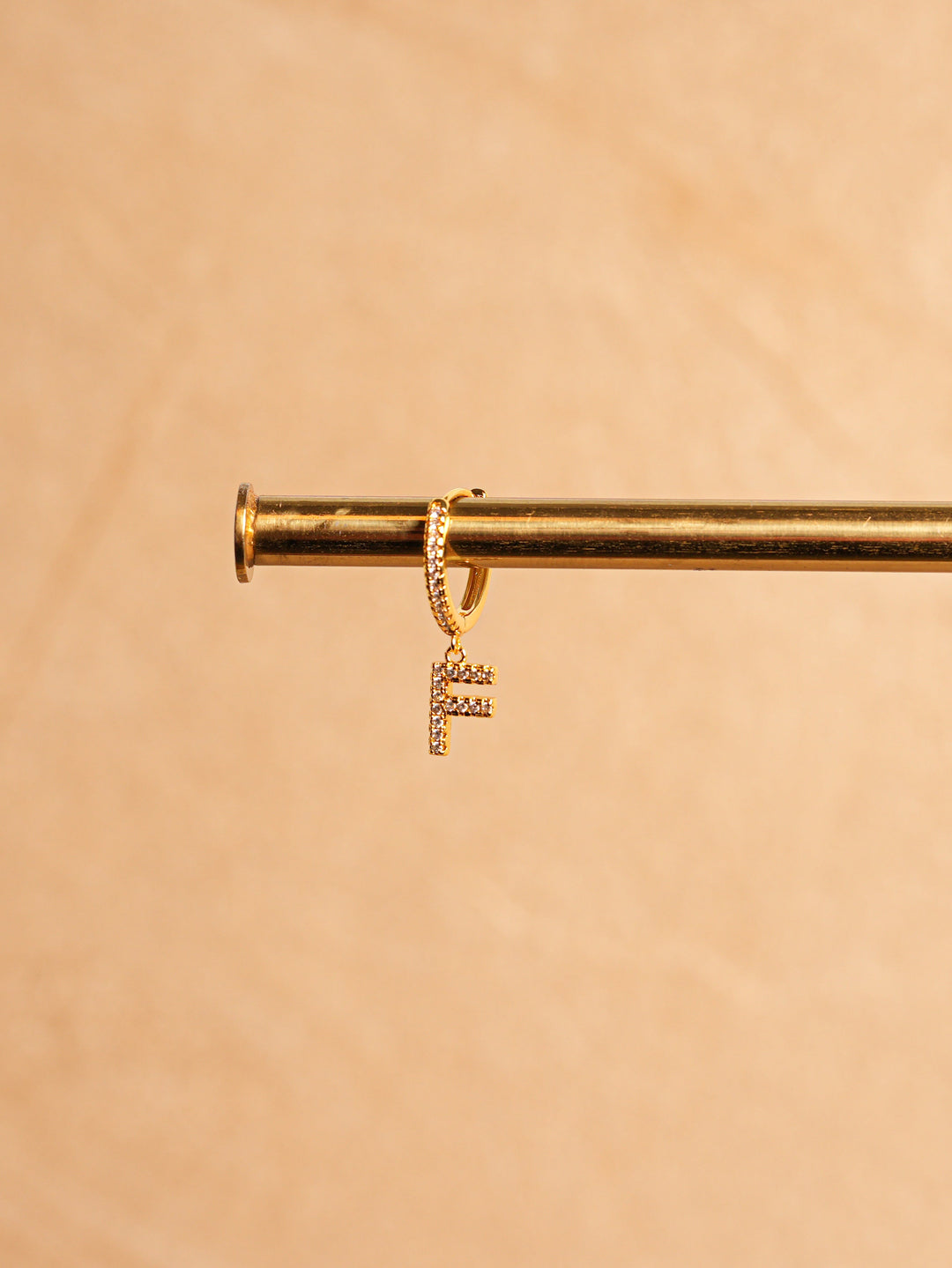 Letter Earring - Gold