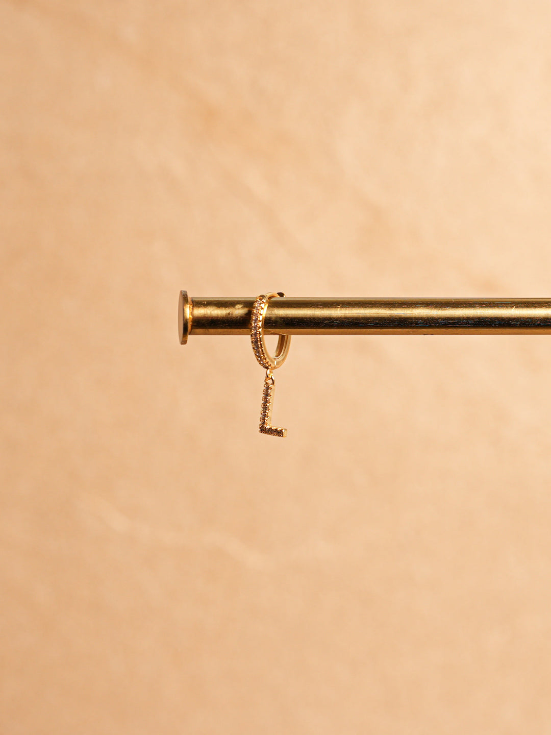 Letter Earring - Gold