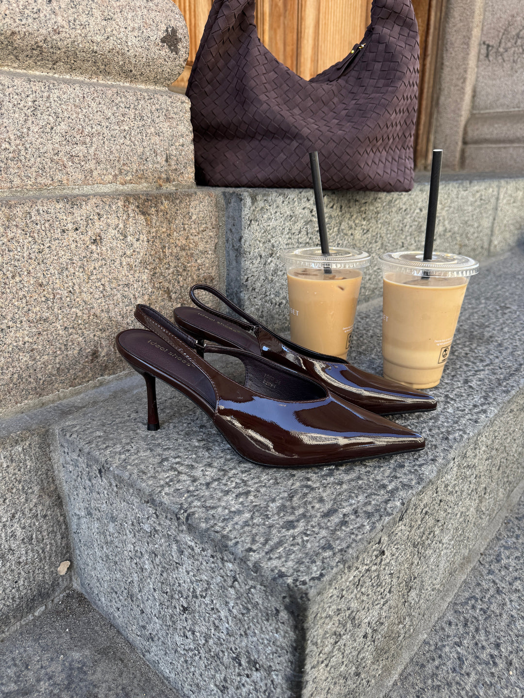 Vanessa Slingback - Dark Brown