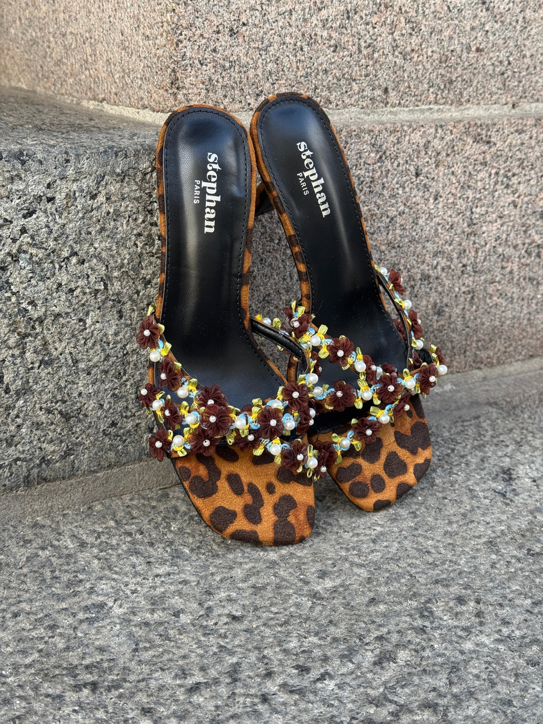 Wilson Elegant Heel Sandal - Leopard