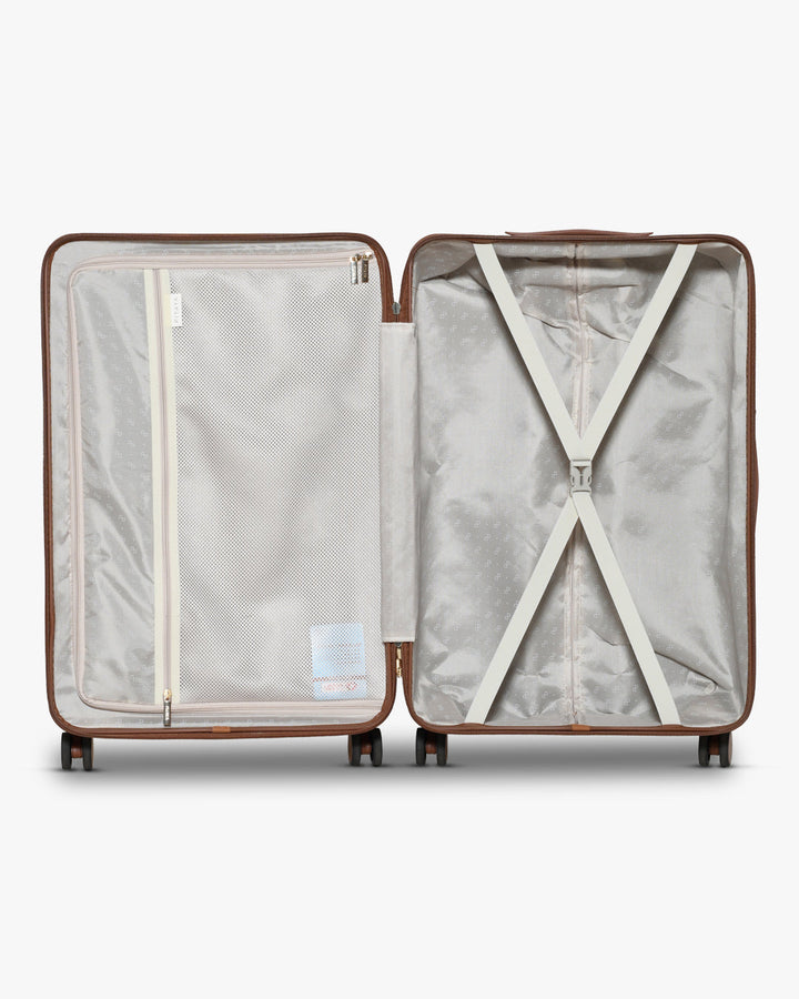 Check-In Suitcase - Dark Brown