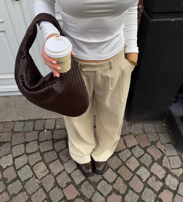 Secondhand Nora Pants - Beige Melange