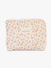 Medium Makeup Bag - Orange Flower