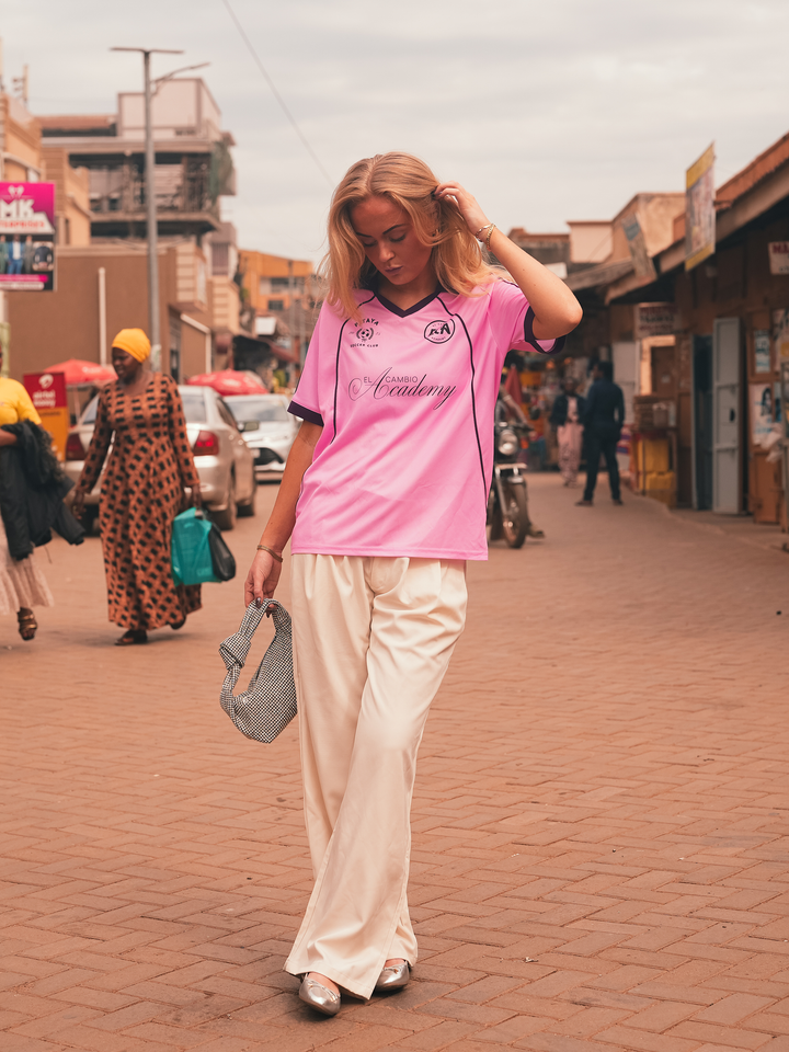 Pitaya X El Cambio Football Jersey - Pink