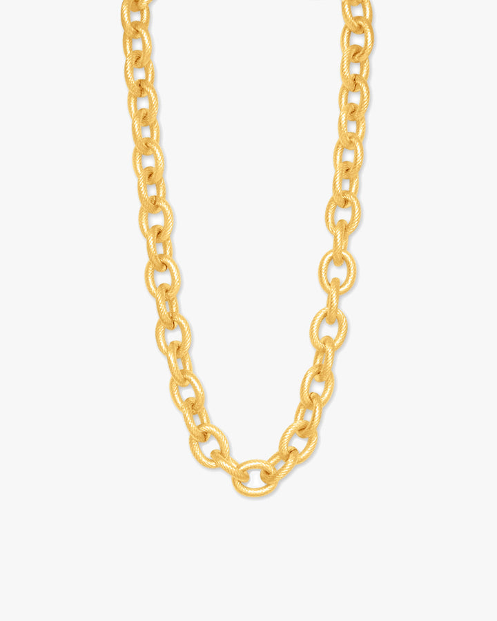 Julie Chunky Chain Necklace - Gold