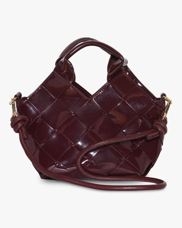 Marly Bag Small - Glossy Burgundy
