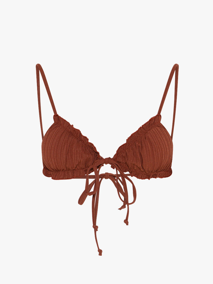 Eva Bikini Top - Brown