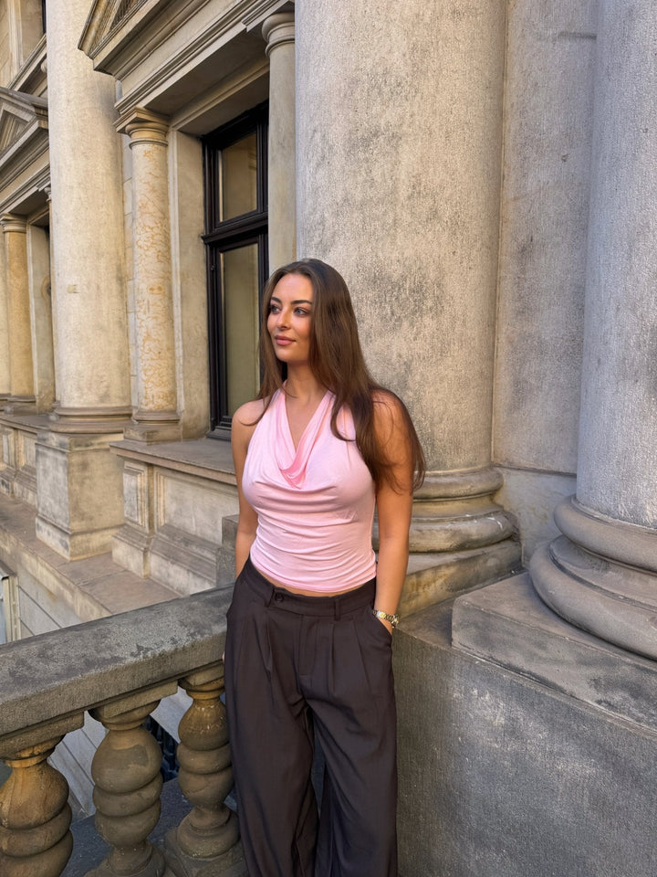 Rosalina Waterfall Top - Candy Floss