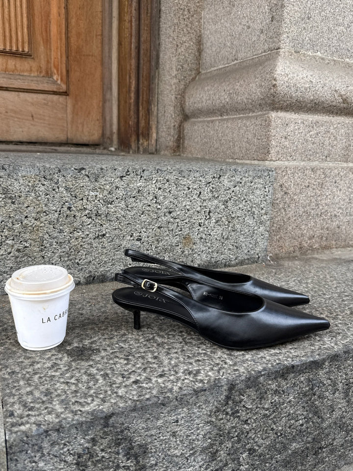 Thyra Slingback - Black