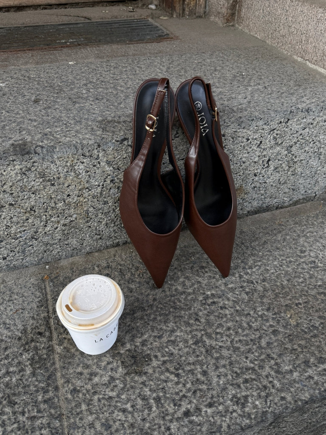 Thyra Slingback - Dark Brown