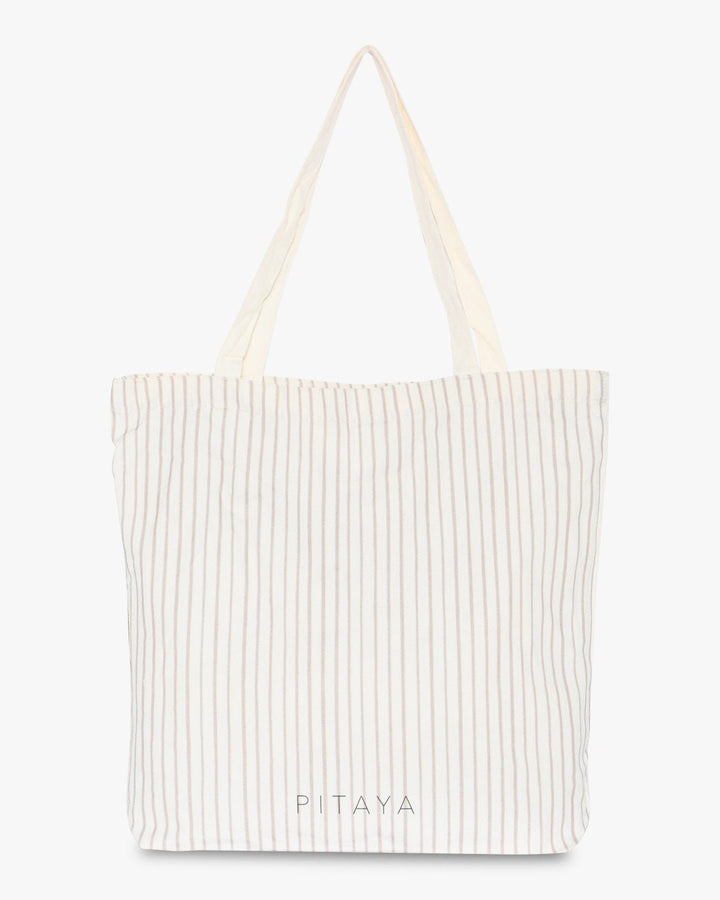 Tote Bag - Brown Stripes